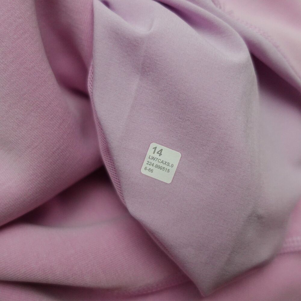 New Lululemon Size 14 Softstreme High Rise HR Short 4” VITP Vita Pink Vitapink - Picture 6 of 7